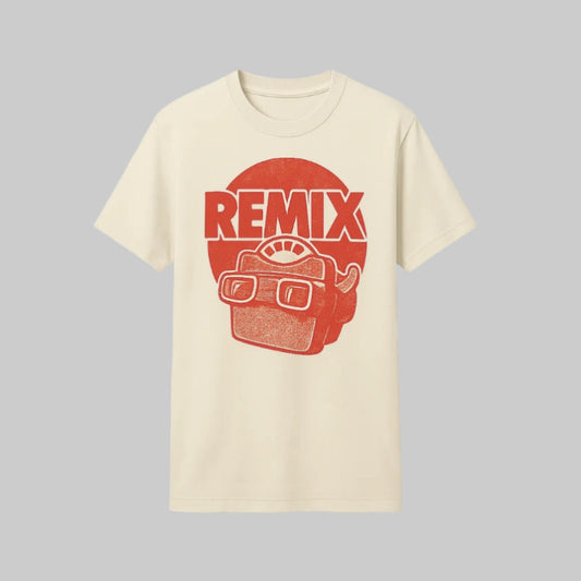 Camiseta Manga Corta Retro REMIX