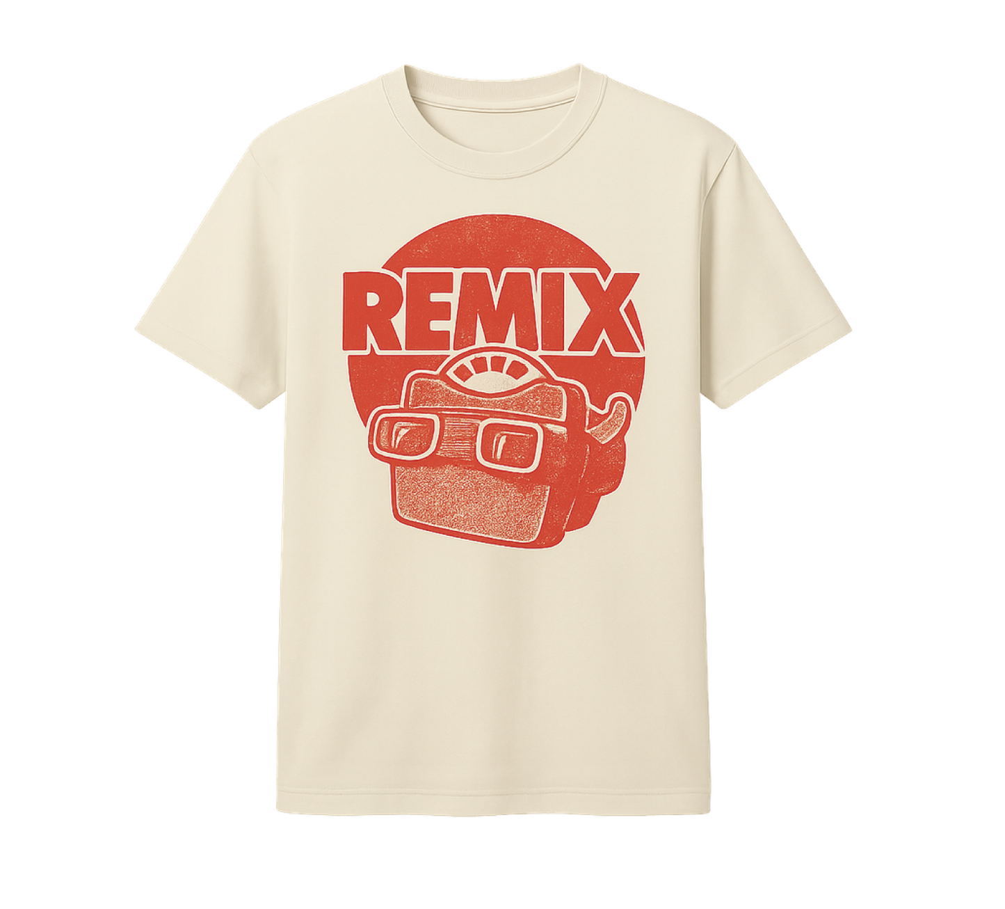 Camiseta Manga Corta Retro REMIX